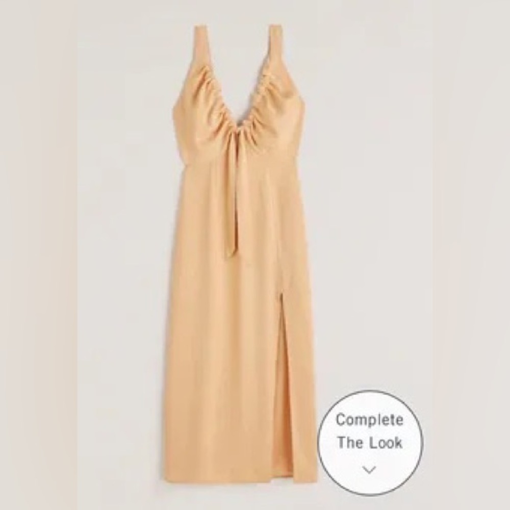 Abercrombie and Fitch Cinch Midi Dress